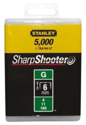 Stanley Graffette per cavi  6mm, 1-TRA704-5T