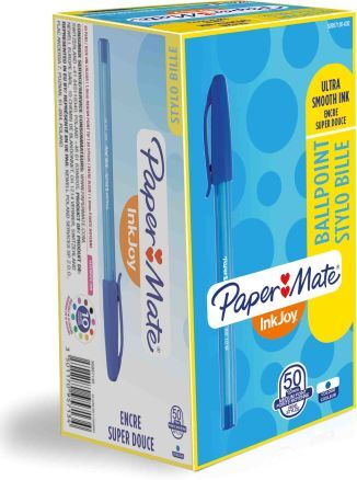 Paper Mate Penna a inchiostro Blu , Punta a sfera, 1 mm, S0957130 Paper Mate Penna a inchiostro Blu , Punta a sfera, 1 mm, S0957130