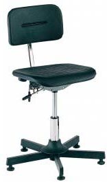 Bott Sedia da scrivania , in Plastica di colore Nero altezza regolabile, 88601008 Bott Sedia da scrivania , in Plastica di colore Nero altezza regolabile, 88601008