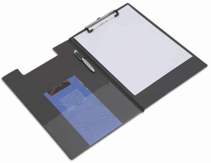 Rapesco Clipboard PVC Nero A4, pinzatura, VFDCB0B3 Rapesco Clipboard PVC Nero A4, pinzatura, VFDCB0B3