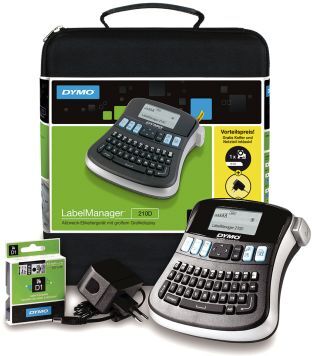 Dymo Kit stampante per etichette  LabelManager 210D, 180dpi, 2094492 Dymo Kit stampante per etichette  LabelManager 210D, 180dpi, 2094492