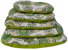 Raggio Di Sole Sunray Cuscino Yoga Verde Sfoderabile 79x52x9 Cm