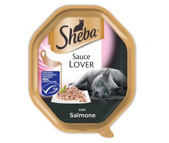 Sheba Flexi Sauce Lovers - Salmone 85g