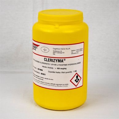Caglificio Clerici Lisozima cloridrato E1105 Clerizyma - KG 1 LMPS0012