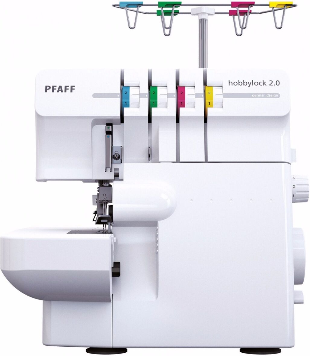 pfaff Tagliacuci Pfaff Hobbylock 2.0 con  10.000 metri di filo  e 5 anni di garanzia