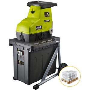 Ryobi RSH3045U - Biotrituratore elettrico silenzioso - 3000W