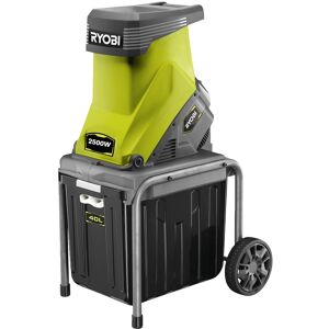 Ryobi RSH2545B - Biotrituratore tritafoglie elettrico a impatto a due lame - 2500W