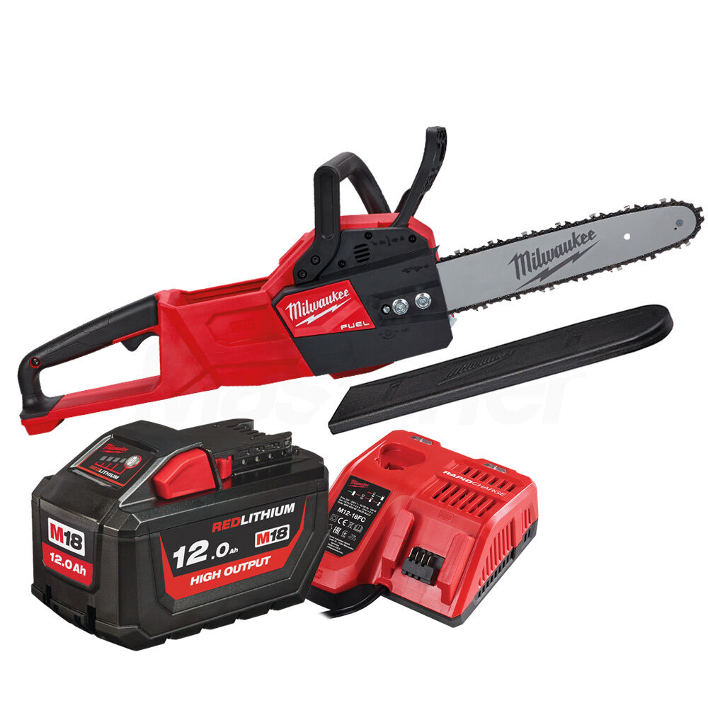 Milwaukee M18 FCHSC-121 - Elettrosega a batteria 18V Fuel 30cm, 1 x 12Ah