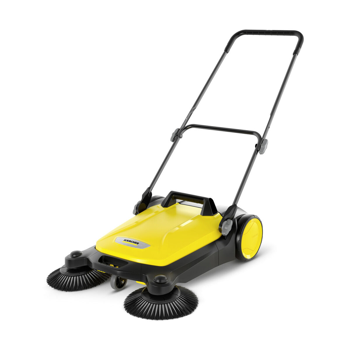 Karcher S4 Twin - Spazzatrice manuale a spinta, larghezza di spazzatura di 680 mm