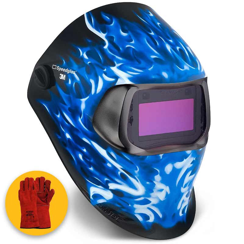 3M Speedglass Ice Hot 100V - Maschera per saldatura con filtro autoscurante DIN 8-12