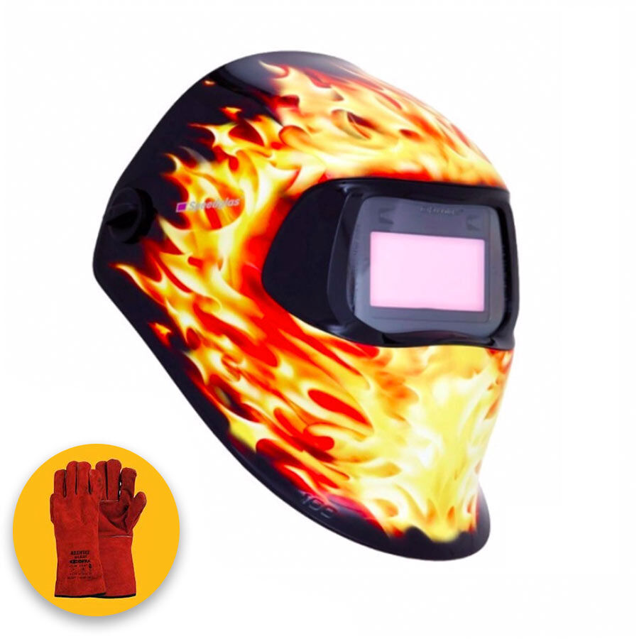 3M Speedglass Blaze 100V - Maschera per saldatura con filtro autoscurante DIN 8-12