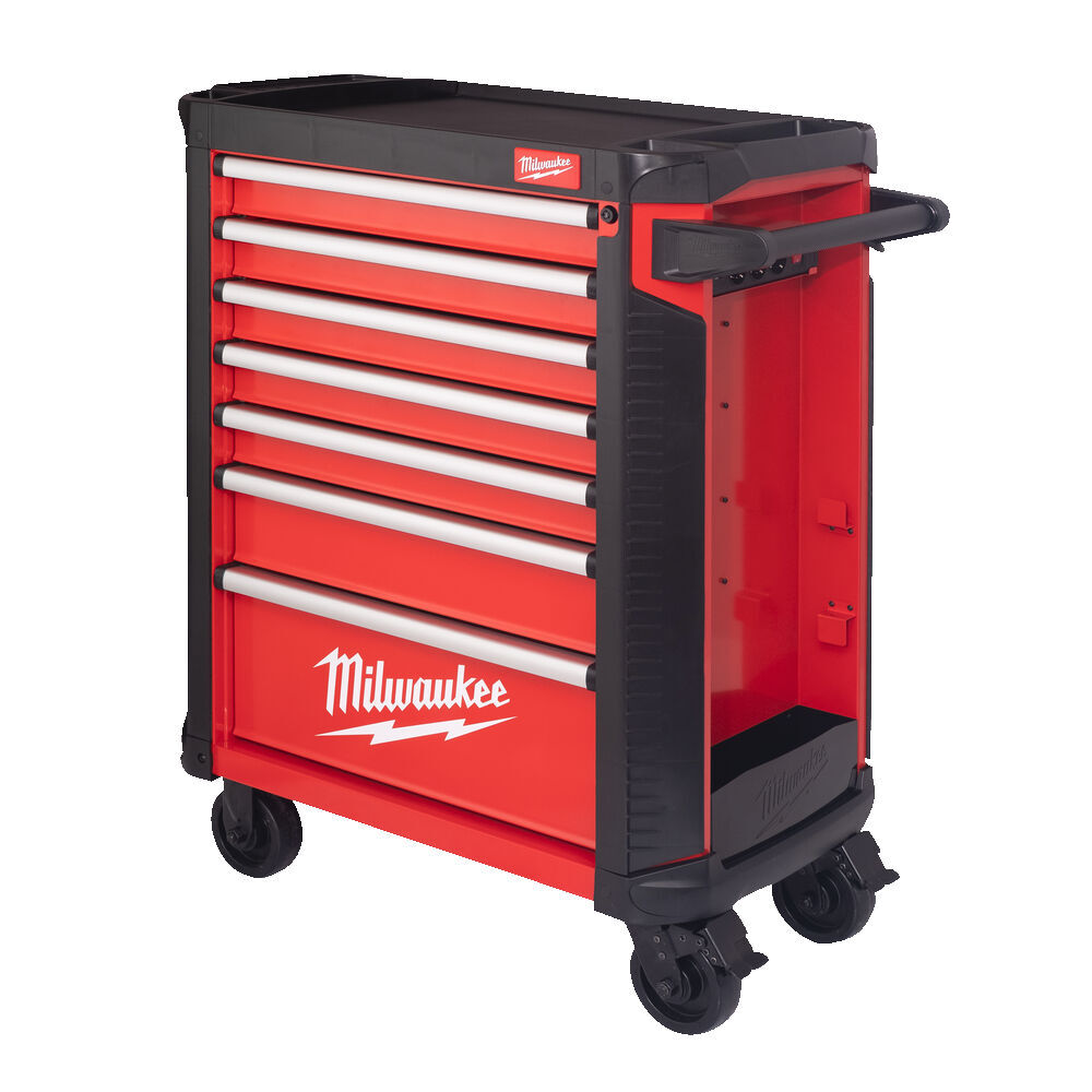 milwaukee src30-1 - carrello portautensili porta attrezzi a 7 cassetti vuoto