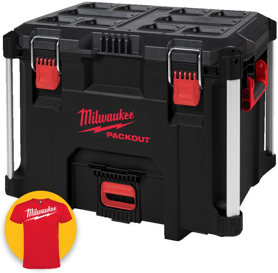 Milwaukee 4932478162 - Cassetta porta utensili attrezzi XL Packout