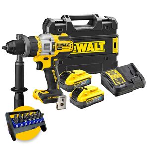 DeWalt DCD999H2T - Trapano avvitatore a batteria con percussione - 2 x 5Ah POWERSTACK