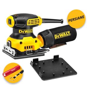 DeWalt DWE6411Z-IT - Levigatrice orbitale con accessorio per persiane