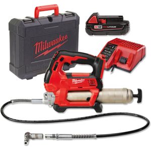 Milwaukee M18 GG-201C - Pistola ingrassatore per grasso a batteria 18V