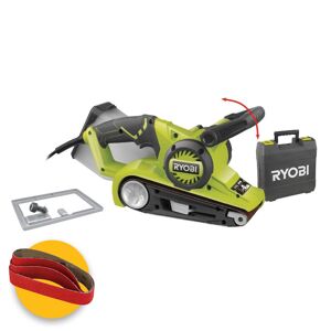 Ryobi EBS800V - Levigatrice elettrica a nastro 800W - con telaio di levigatura