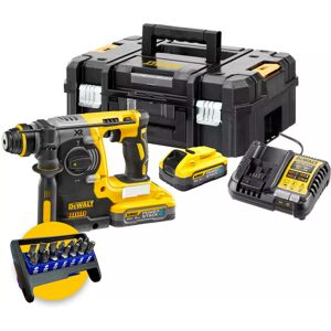 DeWalt DCH273H2T-QW - Tassellatore a batteria SDS Plus 18V - 2 X 5Ah POWERSTACK