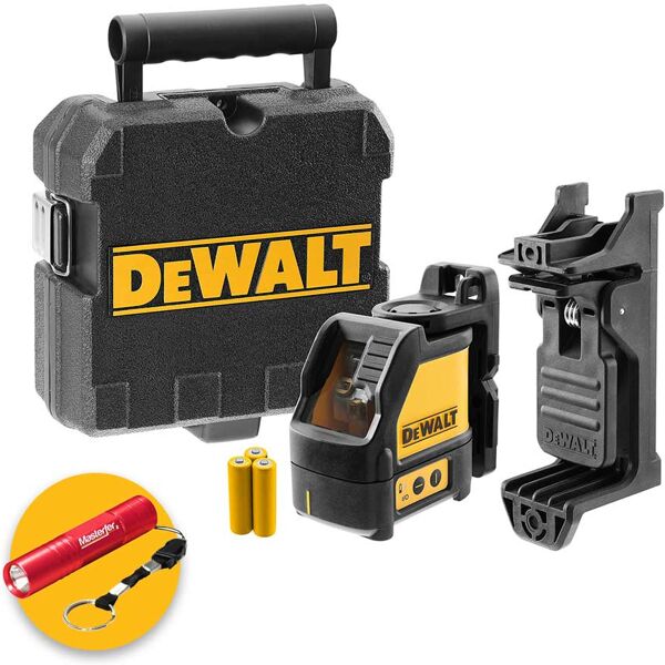 dewalt dw088cg-xj - tracciatore/livella laser a 2 linee autolivellante - raggio verde