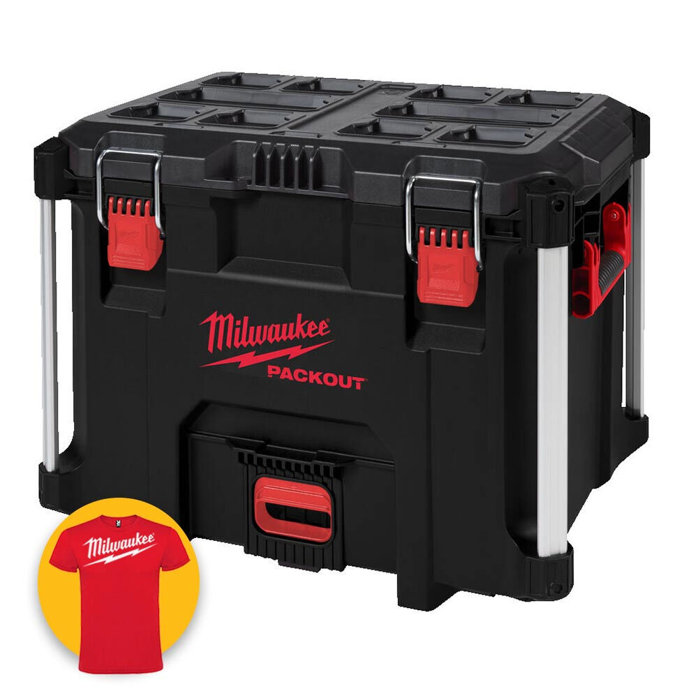 milwaukee 4932478162 - cassetta porta utensili attrezzi xl packout