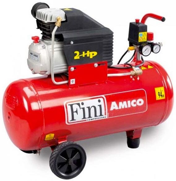 fini compressore compatto coassiale  amico 50 mk 2400 motore elettrico