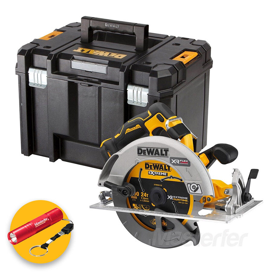 dewalt dcs573nt - sega circolare a batteria 18/54v (solo corpo macchina) in valigetta