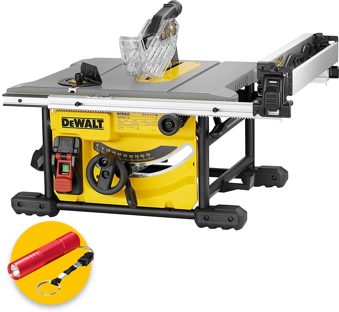 dewalt dwe7485 - banco sega professionale, disco 210mm - type 3