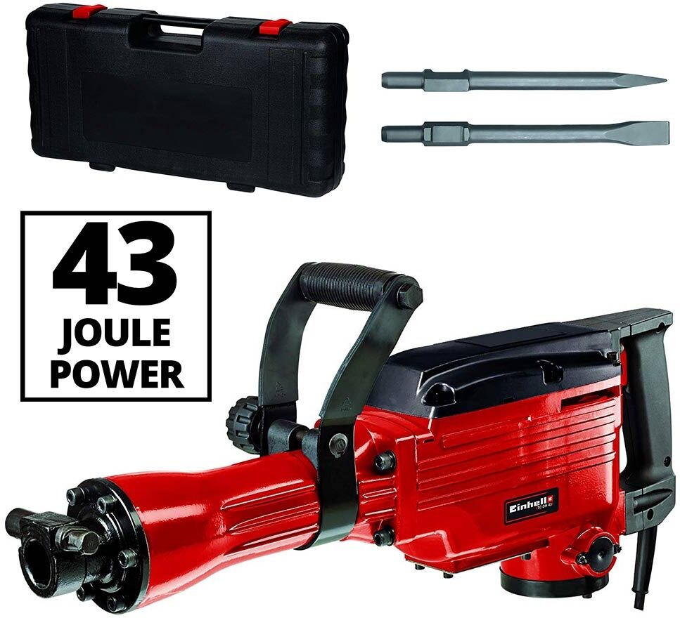 Einhell Martello demolitore  TC-DH 43 + scalpelli e valigetta