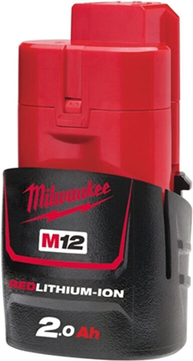 Milwaukee Batteria  M12 2Ah Li-ion per utensili famiglia M12 B2