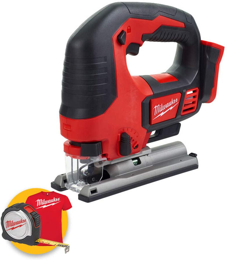 Milwaukee M18 BJS-0 Seghetto alternativo a batteria 18V, solo corpo macchina