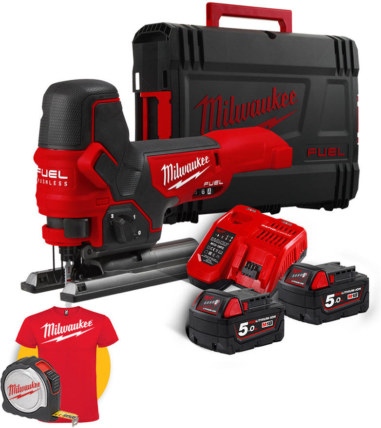 Milwaukee M18 FBJS-502X - Seghetto alternativo a batteria M18 Fuel 18V