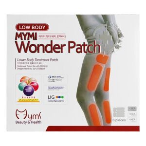 Mymi Wonder Patch - 18 Cerotti Gambe - Per Cellulite, Ritenzione Idrica e Buccia d&#039;Arancia - 100% Naturali con Guaranà e Caffeina