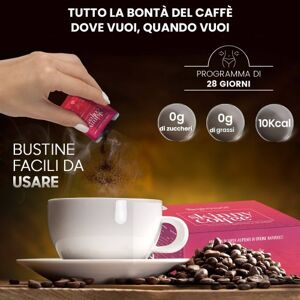 Skinny Coffee - 28 bustine - Integratore per perdere peso - Basso contenuto calorico - Con polvere di Matcha per l&#039;energia