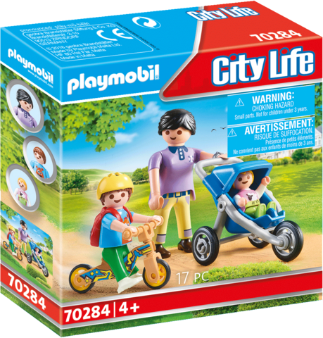 Playmobil 70284 Mamma Con Bambini New 01-2020 Playmobil 70284 Mamma Con Bambini New 01-2020