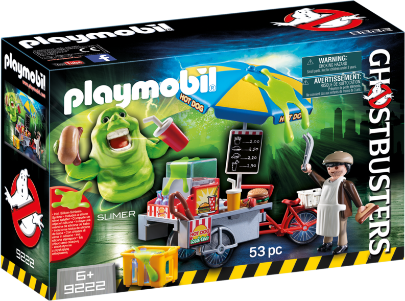 Playmobil 9222 Slimer E Il Carretto Degli Hot Dog Playmobil 9222 Slimer E Il Carretto Degli Hot Dog