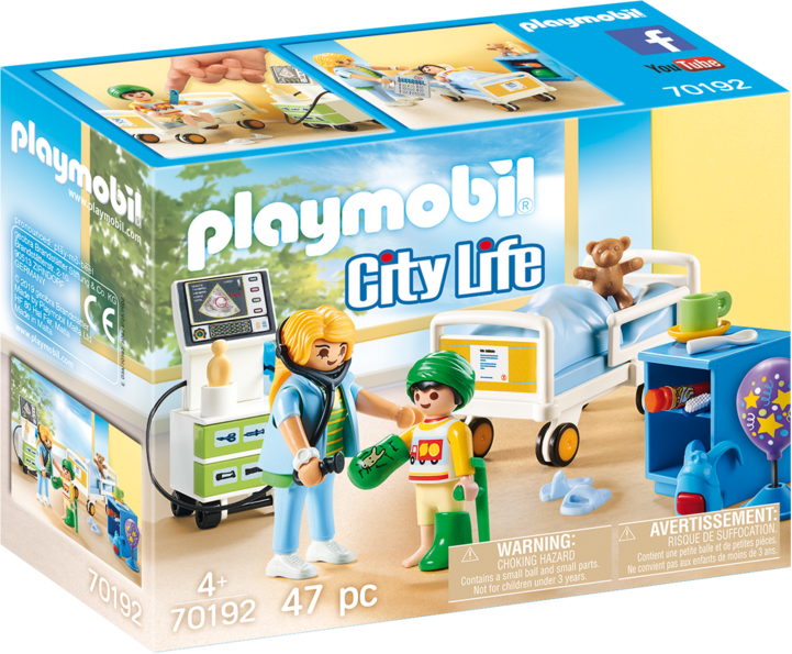 Playmobil 70192 Reparto Ospedale Per I Bambini Playmobil 70192 Reparto Ospedale Per I Bambini