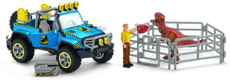 Schleich-s Veicolo 4x4 Con Dinosauro New 09-2020 Schleich-s Veicolo 4x4 Con Dinosauro New 09-2020