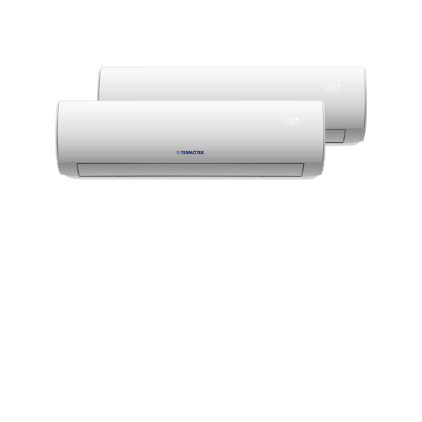 termotek airplus c9+9   climatizzatore dual-split 9000+9000 btu inverter a++ wifi ready r32