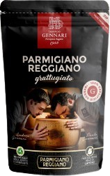 Parmigiano Reggiano Grattugiato Sacchetto 100gr   0.1kg   Caseificio Gennari