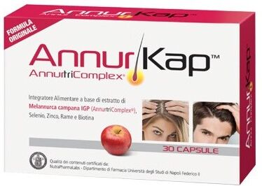 Di-va Annurkap AnnutriComplex Integratore per il rafforzamento dei capelli 30 Capsule Di-va Annurkap AnnutriComplex Integratore per il rafforzamento dei capelli 30 Capsule