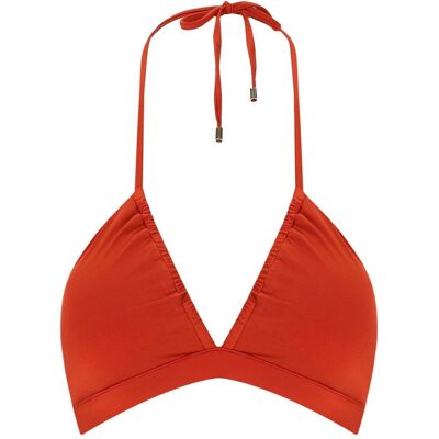 Bikini Top Adriene Coppa B Mattone Max Mara Beachwear Donna Rosso IV Bikini Top Adriene Coppa B Mattone Max Mara Beachwear Donna Rosso IV