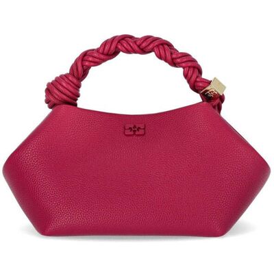 Borsa A Mano Bou Small Magenta Ganni Donna Fucsia One Size Borsa A Mano Bou Small Magenta Ganni Donna Fucsia One Size