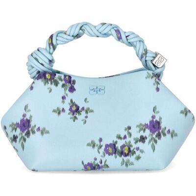 Borsa A Mano Bou Small Azzurra Ganni Donna Azzurro One Size Borsa A Mano Bou Small Azzurra Ganni Donna Azzurro One Size