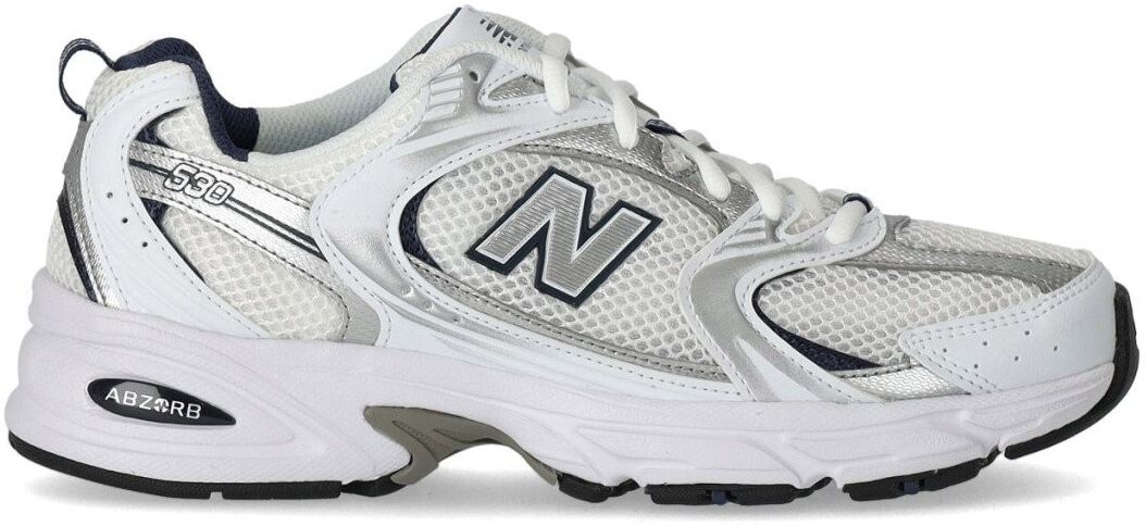 Sneaker 530 Bianco Argento New Balance Uomo Bianco 40.5