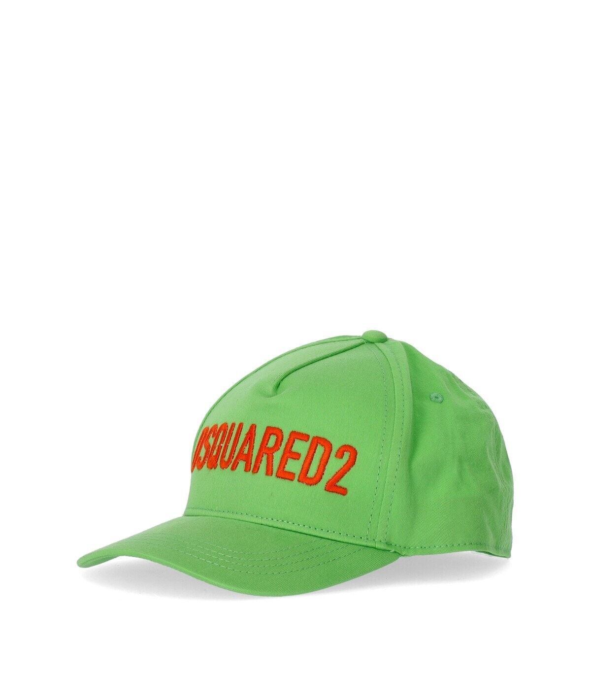 Cappello Da Baseball Technicolor Verde Acido Dsquared2 Uomo Verde