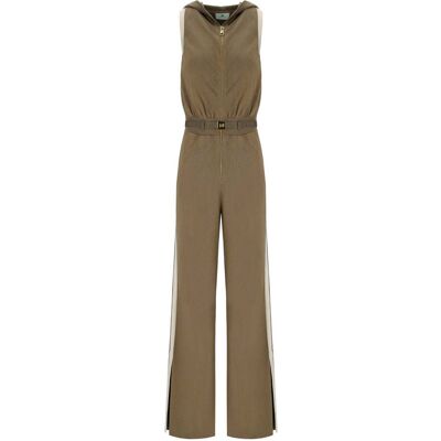 Tuta In Maglia Argilla Elisabetta Franchi Donna Beige 42 IT Tuta In Maglia Argilla Elisabetta Franchi Donna Beige 42 IT