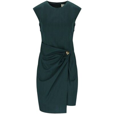 Abito In Lana Verde Marella Donna Verde 42 IT Abito In Lana Verde Marella Donna Verde 42 IT