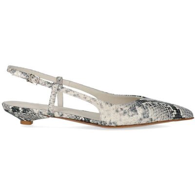 Ballerina Slingback Flavia Roccia Sergio Levantesi Donna Pitonato 36 Ballerina Slingback Flavia Roccia Sergio Levantesi Donna Pitonato 36