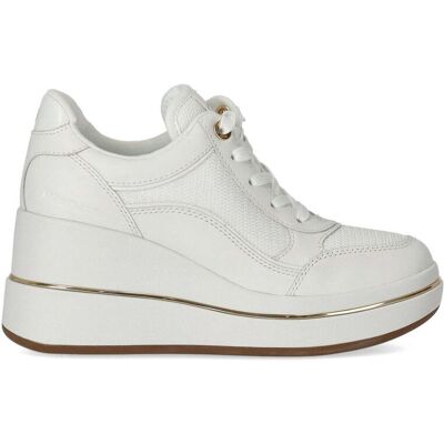 Sneaker Emmy Wedge Bianca Michael Kors Donna Bianco 40 Sneaker Emmy Wedge Bianca Michael Kors Donna Bianco 40