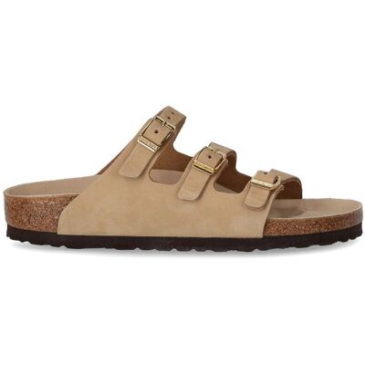 Ciabatta Florida Fresh Sandcastle Birkenstock Donna Beige 36 Ciabatta Florida Fresh Sandcastle Birkenstock Donna Beige 36